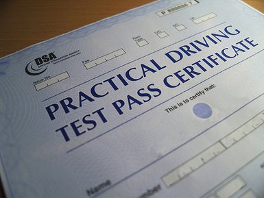 What should you do when you have passed your practical driving test? 